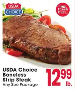Jewel-Osco USDA Choice Boneless Boneless Strip Steak offer