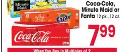 Jewel-Osco Coca-Cola, Minute Maid or Fanta offer