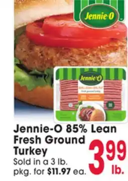 Jewel-Osco Jennie-O 85% Lean Fresh Ground Fresh Ground Turkey offer