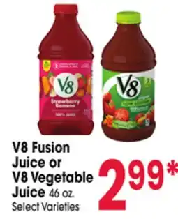 Jewel-Osco V8 Fusion Juice or V8 Vegetable Juice offer