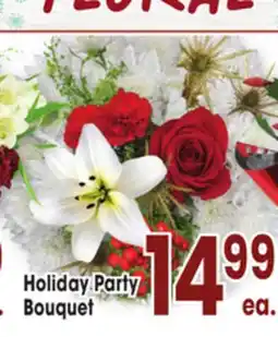 Jewel-Osco Holiday Party Bouquet offer