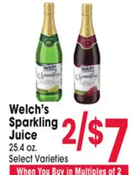 Jewel-Osco Welch's Sparkling Juice offer