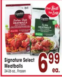 Jewel-Osco Signature Select Meatballs offer