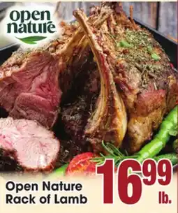 Jewel-Osco Open Nature Rack of Lamb offer