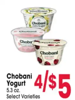Jewel-Osco Chobani Yogurt offer