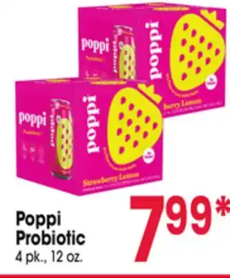 Jewel-Osco Poppi Probiotic offer