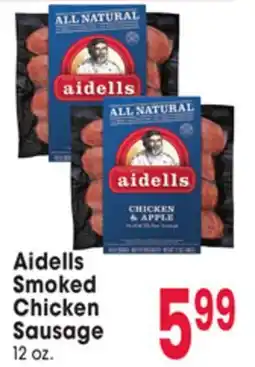 Jewel-Osco Aidells Smoked Chicken Sausage offer