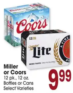 Jewel-Osco Miller or Coors offer