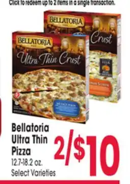 Jewel-Osco Bellatoria Ultra Thin Pizza offer
