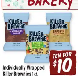 Jewel-Osco Individually Wrapped Killer Brownies offer