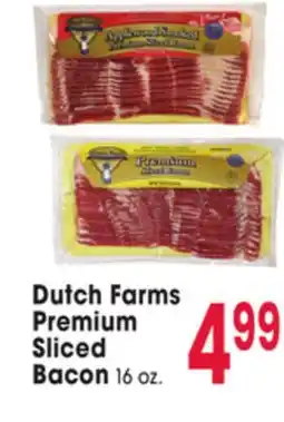 Jewel-Osco Dutch Farms Premium Sliced Bacon offer