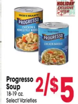 Jewel-Osco Progresso Soup offer