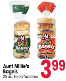 Jewel-Osco Aunt Millie's Bagels offer