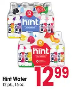 Jewel-Osco Hint Water offer