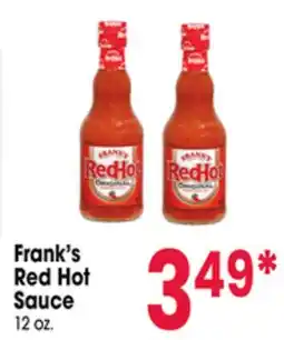 Jewel-Osco Frank's Red Hot Sauce offer