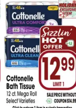 Jewel-Osco Cottonelle Bath Tissue offer