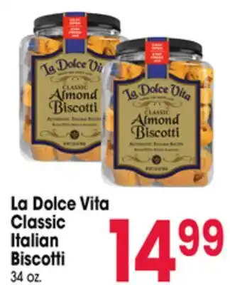 Jewel-Osco La Dolce Vita Classic Italian Biscotti offer