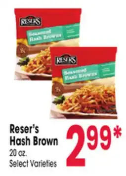 Jewel-Osco Reser's Hash Brown offer