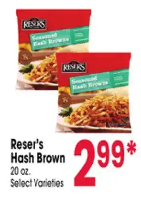 Jewel-Osco Reser's Hash Brown offer