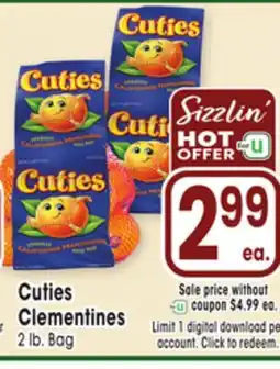 Jewel-Osco Cuties Clementines offer