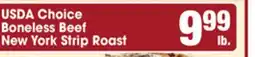 Jewel-Osco USDA Choice Boneless Beef New York Strip Roast offer