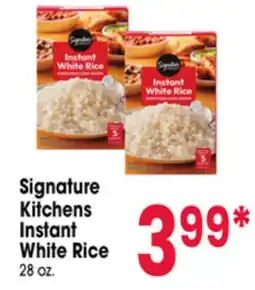 Jewel-Osco Signature Kitchens Instant White Rice offer