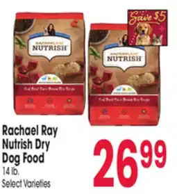 Jewel-Osco Rachael Ray Nutrish Dry Dog Food offer