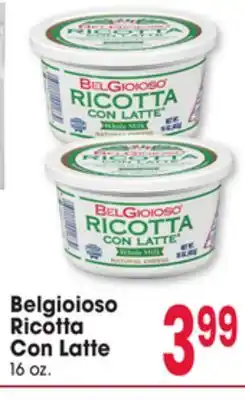 Jewel-Osco Belgioioso Ricotta Con Latte offer