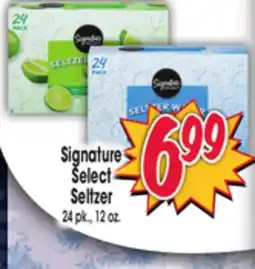 Jewel-Osco Signature Select Seltzer offer