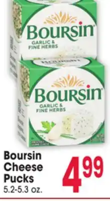Jewel-Osco Boursin Cheese Pucks offer