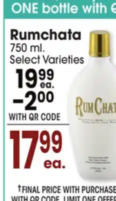 Jewel-Osco Rumchata offer
