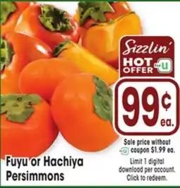 Jewel-Osco Fuyu or Hachiya Persimmons offer