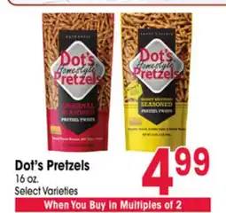 Jewel-Osco Dot's Pretzels offer