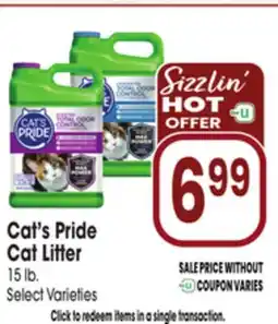 Jewel-Osco Cat's Pride Cat Litter offer