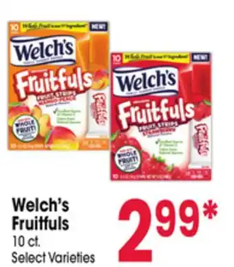 Jewel-Osco Welch's Fruitfuls offer