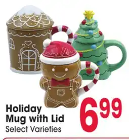 Jewel-Osco Holiday Holiday Mug with Lid offer