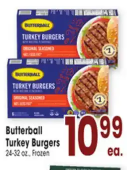 Jewel-Osco Butterball Turkey Burgers offer