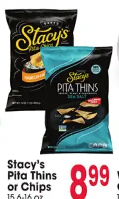 Jewel-Osco Stacy's Pita Thins Pita Thins or Chips offer