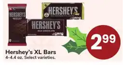 Jewel-Osco Hershey's XL Bars offer