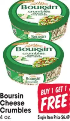 Jewel-Osco Boursin Cheese Cheese Crumbles offer