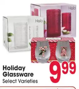 Jewel-Osco Holiday Glassware offer