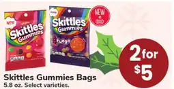 Jewel-Osco Skittles Gummies Bags offer