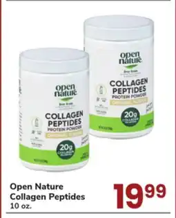 Jewel-Osco Open Nature Collagen Peptides offer