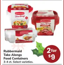 Jewel-Osco Rubbermaid Take Alongs Food Containers offer