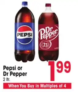 Jewel-Osco Pepsi or Dr Pepper offer