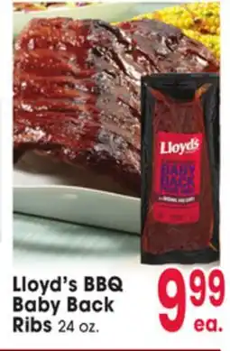 Jewel-Osco Lloyd's BBQ Baby Back Ribs offer