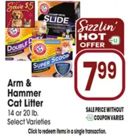 Jewel-Osco Arm & Hammer Cat Litter offer