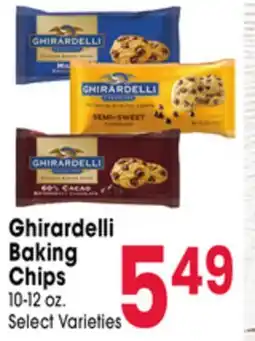 Jewel-Osco Ghirardelli Baking Chips offer
