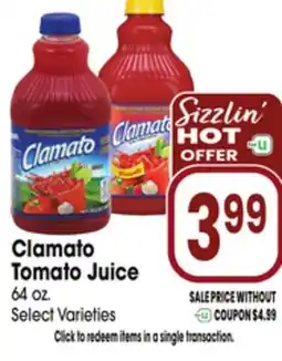 Jewel-Osco Clamato Tomato Juice offer