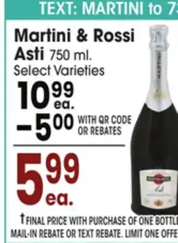 Jewel-Osco Martini & Rossi Asti offer